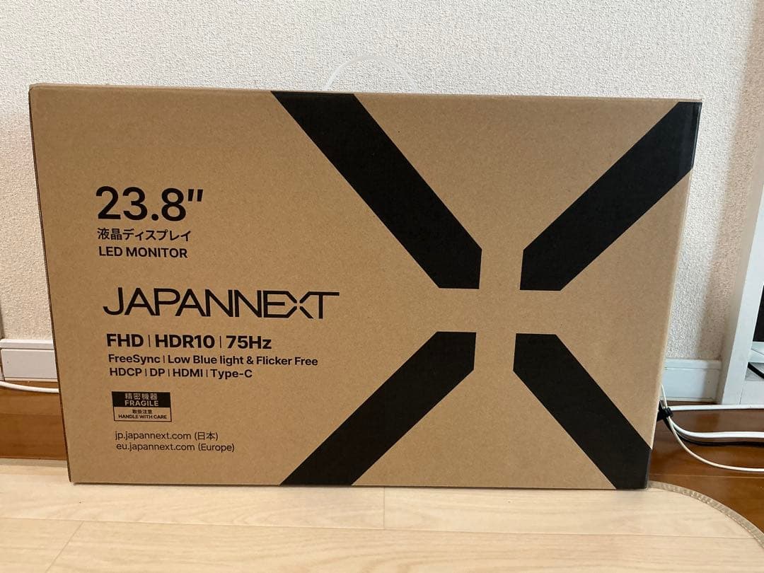 japannext 23.8インチモニター ips238f-h-c65w