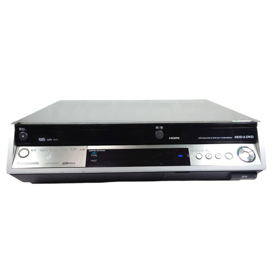 パナソニック DMR-EX200V VHS一体型HDD内蔵DVDレコーダー