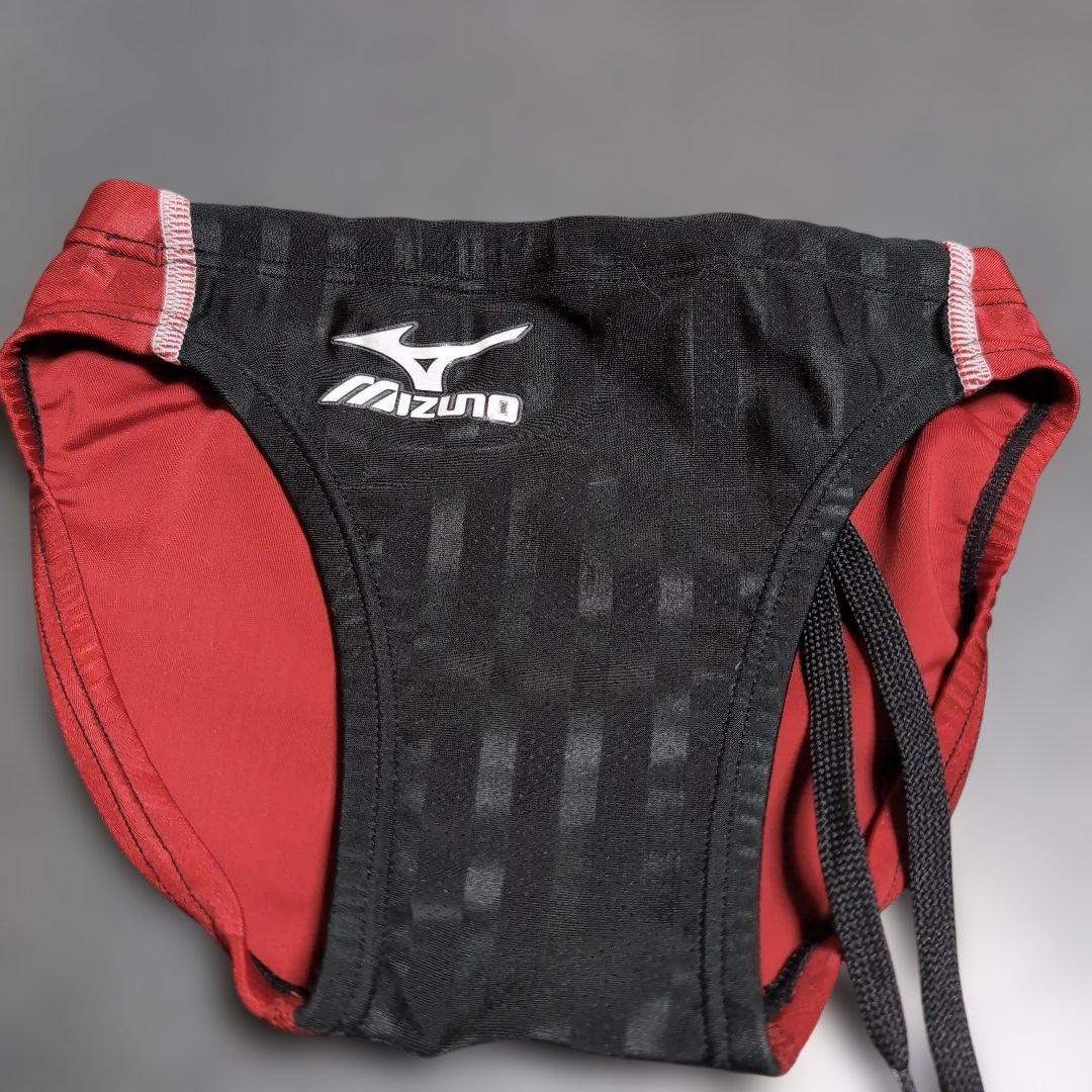Mizuno FINA認証 競泳水着 S 赤/黒