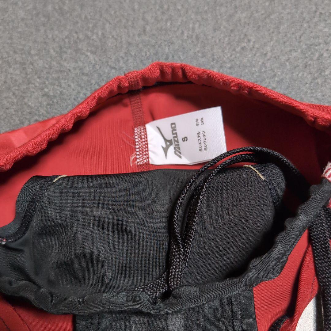 Mizuno FINA認証 競泳水着 S 赤/黒