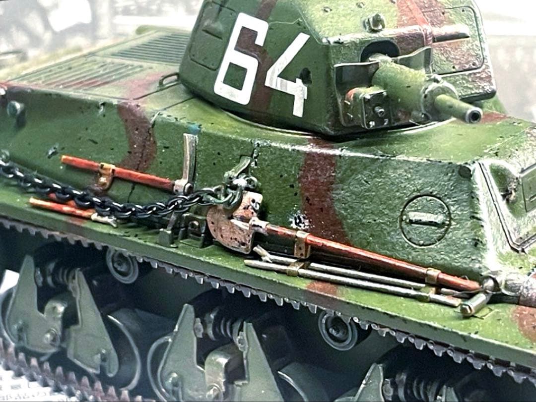 タミヤ1/35フランス軽戦車H39
