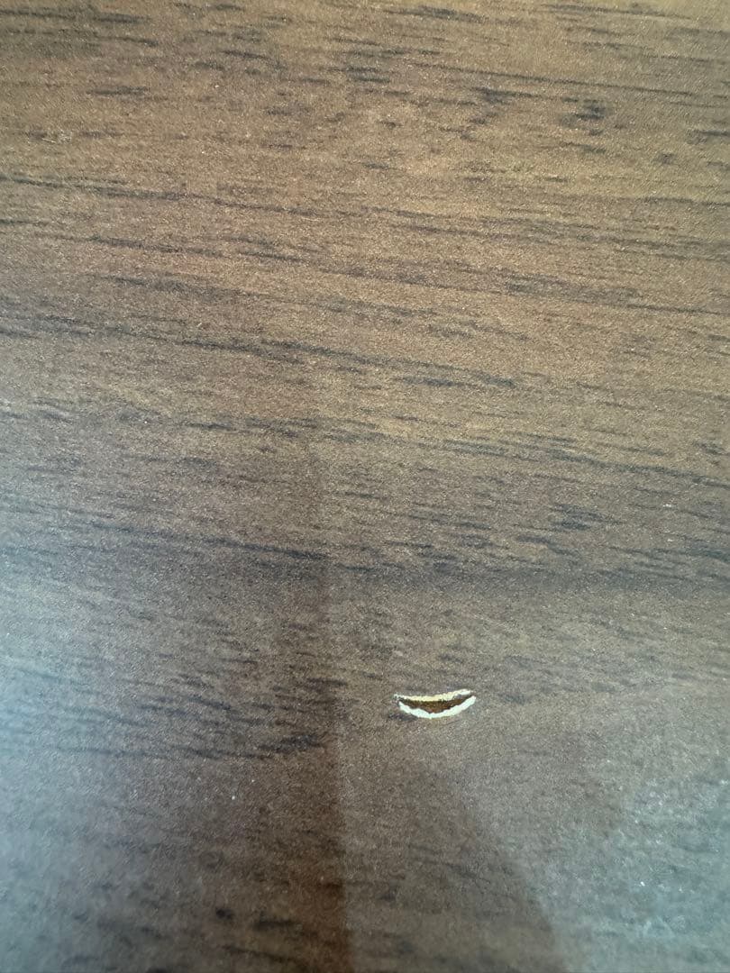 ダークブラウン テレビボード ガラスパネル付き