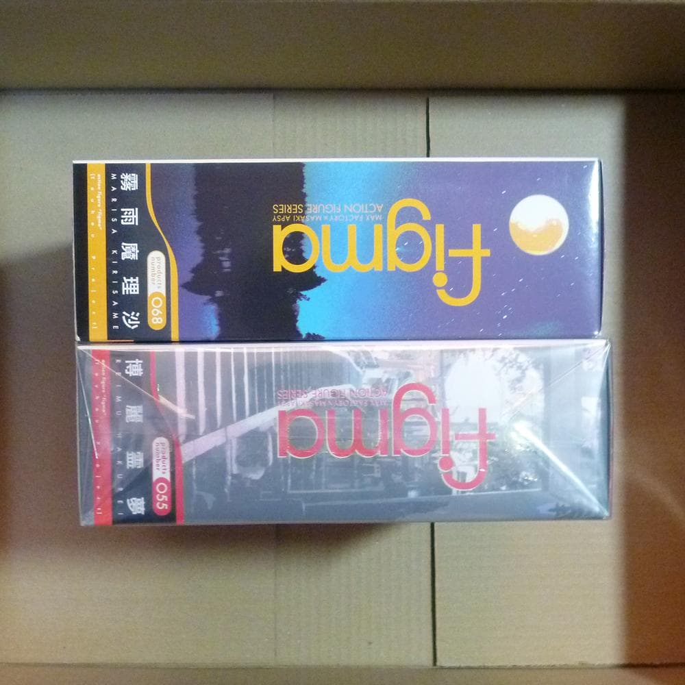 【未開封】figma 博麗霊夢 霧雨魔理沙 東方Project フィギュア