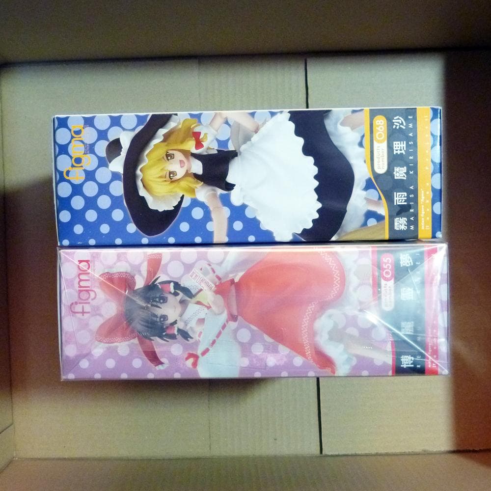 【未開封】figma 博麗霊夢 霧雨魔理沙 東方Project フィギュア