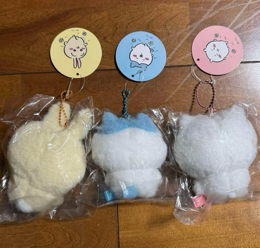 正規品 ちいかわ ハチワレ うさぎ ほわほわマスコット 立ちポーズ