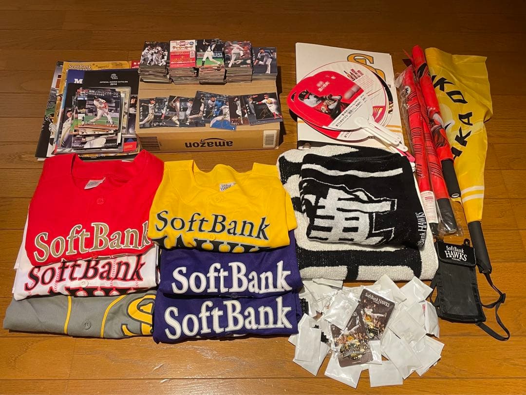 ソフトバンク ホークス 応援 グッズ ユニフォーム プロ野球 カード セット