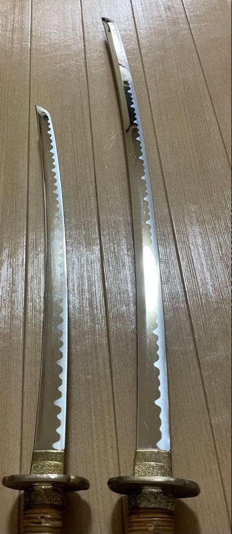 模造刀　小柄　太刀　脇差　刀掛け　武具　B591