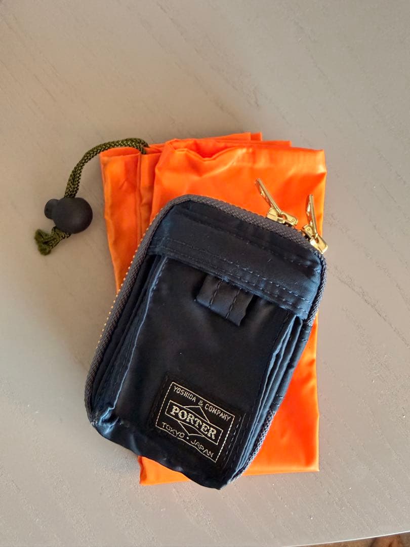 吉田カバン　PORTER / PX TANKER キーパック　アイアンブルー