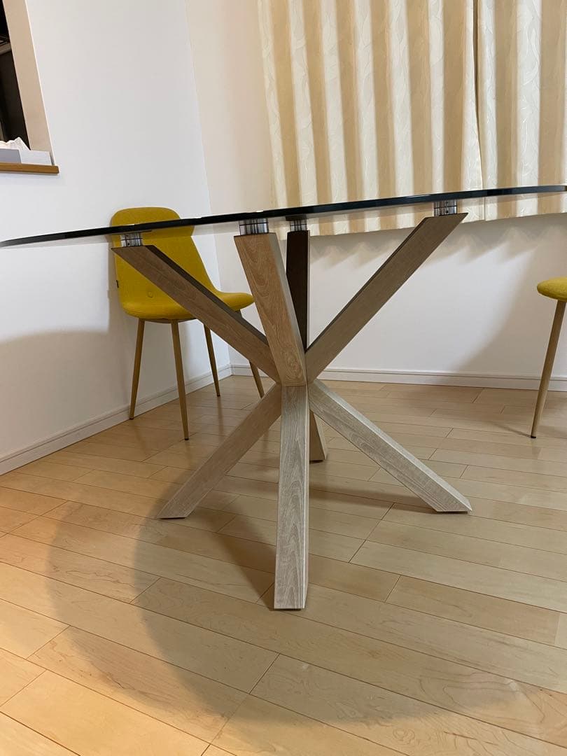 美品 LaForma ダイニングテーブル 120cm