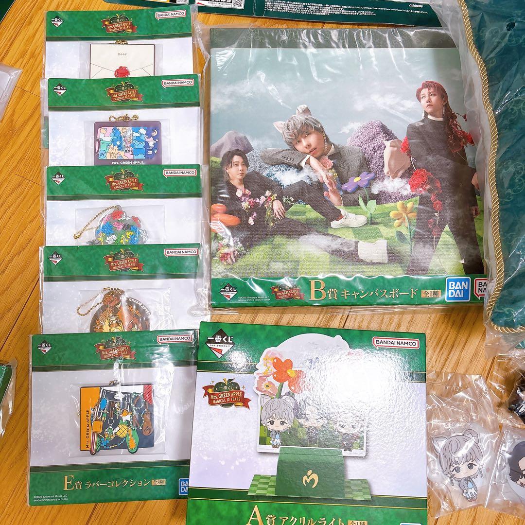 ミセス 一番くじ ラストA賞 B賞C賞 D賞E賞 セミコンプ　販促物