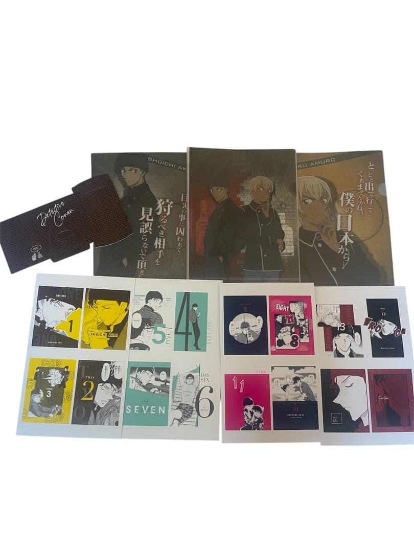 赤井秀一 安室透 ファイルセット3枚 まいにち秀一日めくりカレンダーCanCam