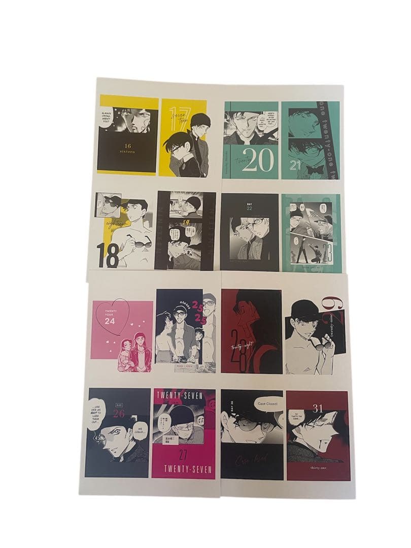 赤井秀一 安室透 ファイルセット3枚 まいにち秀一日めくりカレンダーCanCam