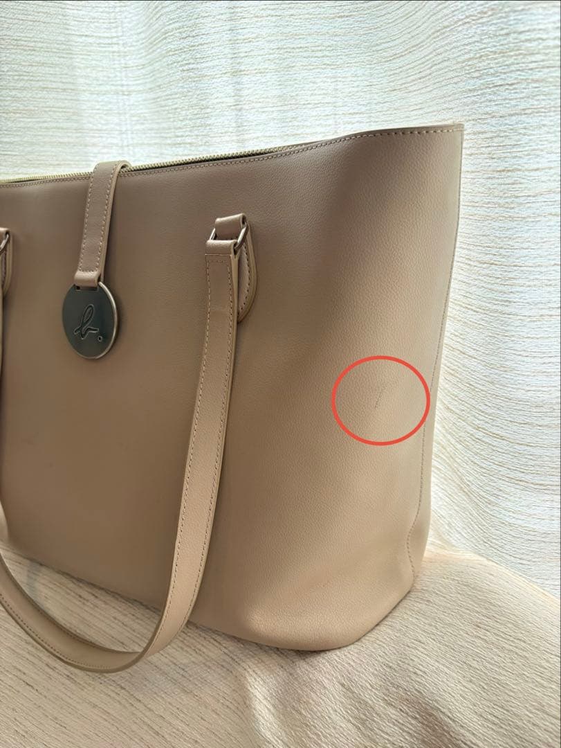 【姉妹ママさん専用】agnes b. アニエスベー バッグ ベージュ トートバッ