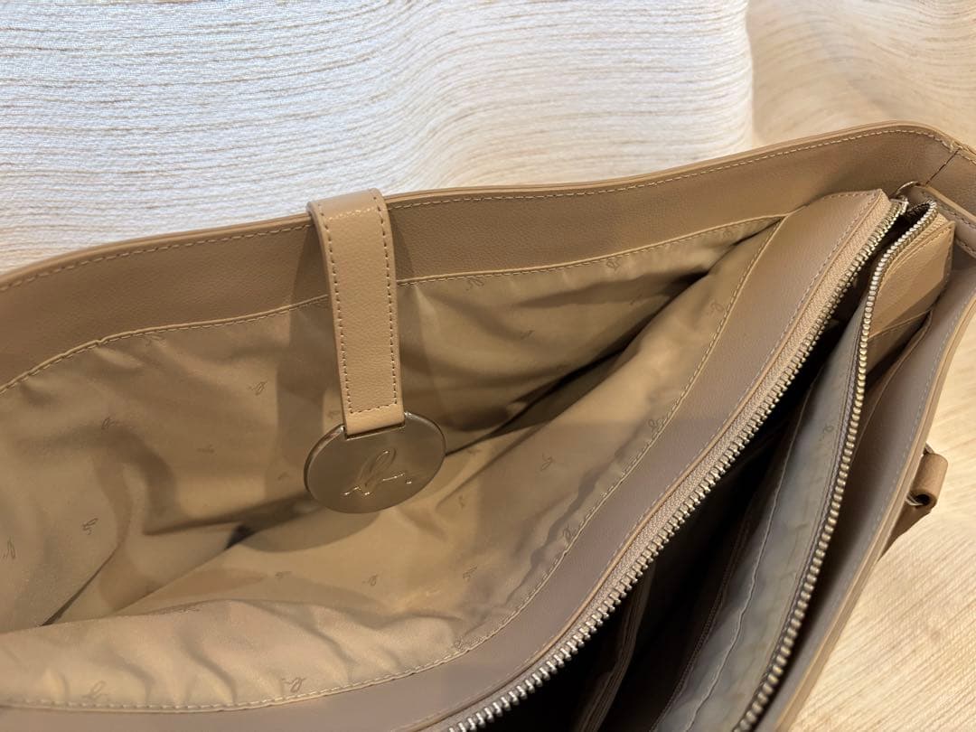 【姉妹ママさん専用】agnes b. アニエスベー バッグ ベージュ トートバッ