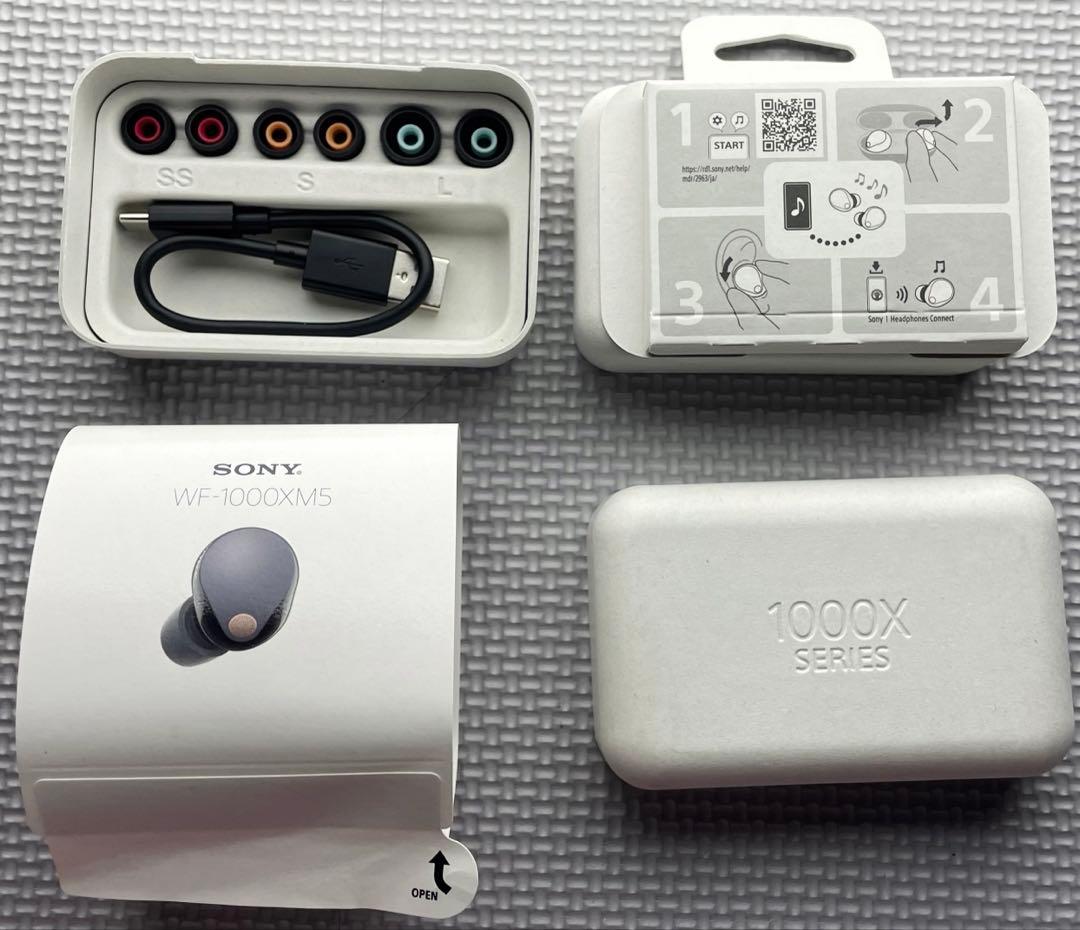 SONY ワイヤレスイヤホン WF-1000XM5 ブラック