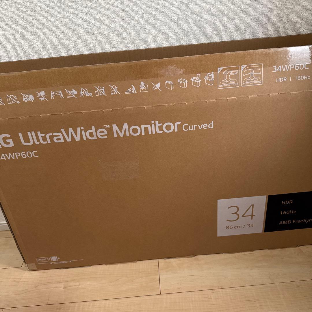 LG 34WP60C-B 34インチウルトラワイドモニター