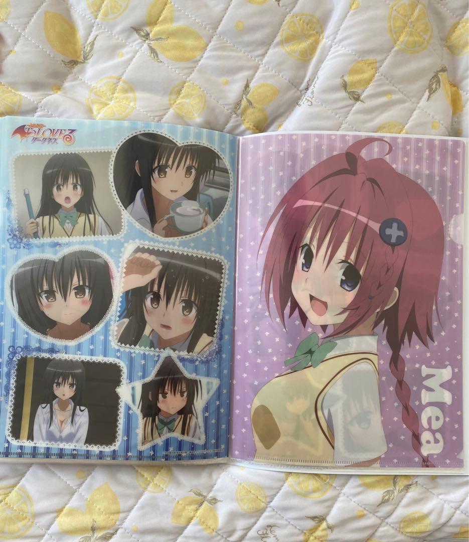 とらぶる　to loveる　ダークネス　クリアファイル　セット　タイトー　くじ