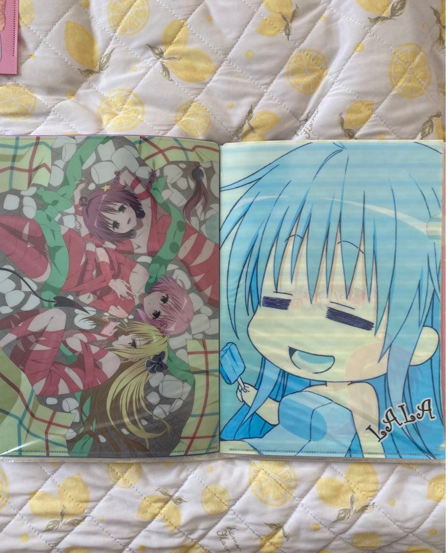 とらぶる　to loveる　ダークネス　クリアファイル　セット　タイトー　くじ