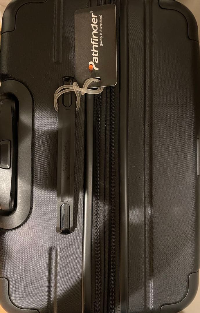 大容量 Pathfinder キャリーケース トランクケース トラベルバッグ 黒