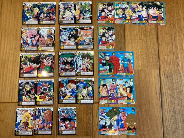 ドラゴンボールカードダス　キラ102枚　ノーマル1170枚　ステーション6冊付き