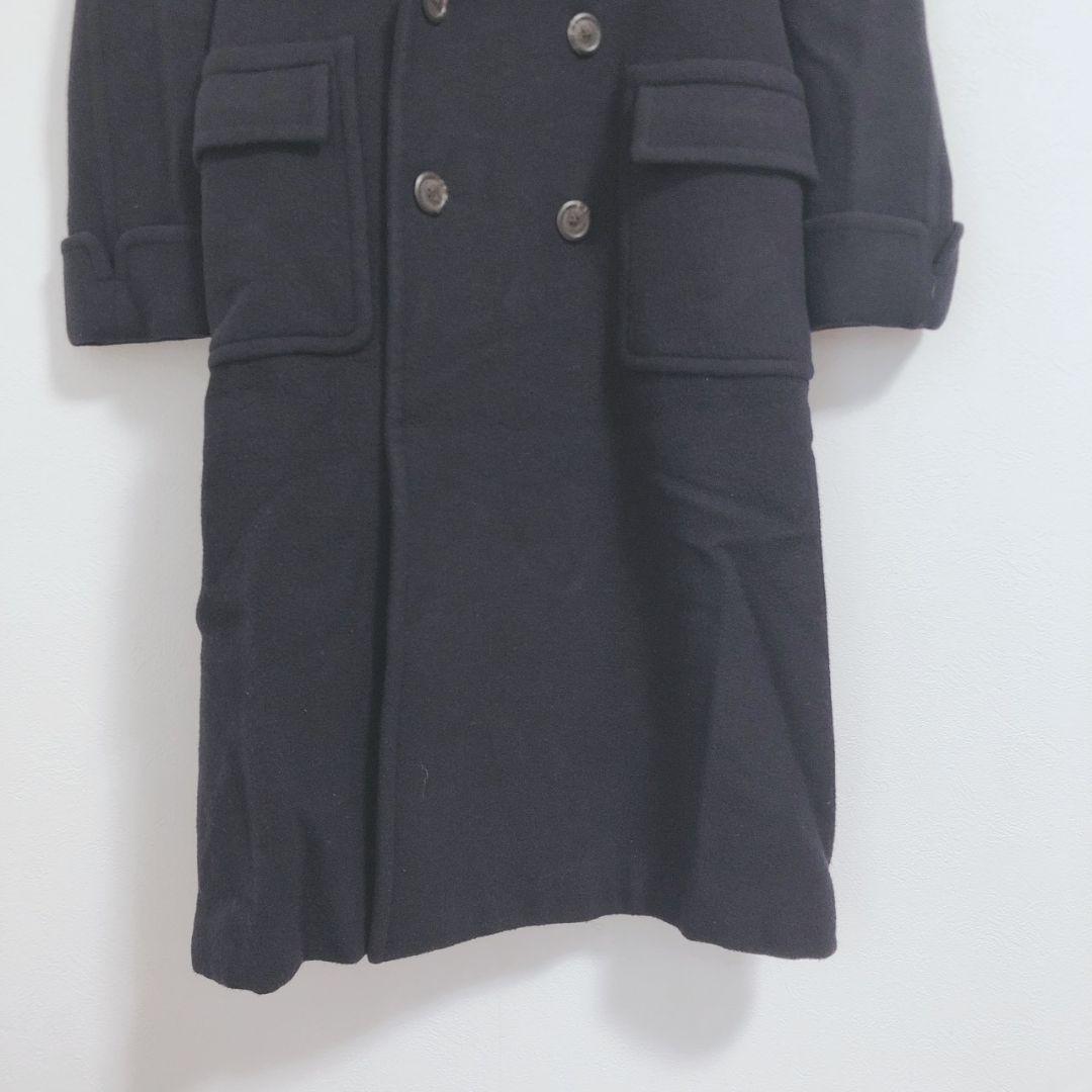 ラルフローレン　チェスターコート　ウール／アンゴラ／カシミヤ　後ろスリット　М