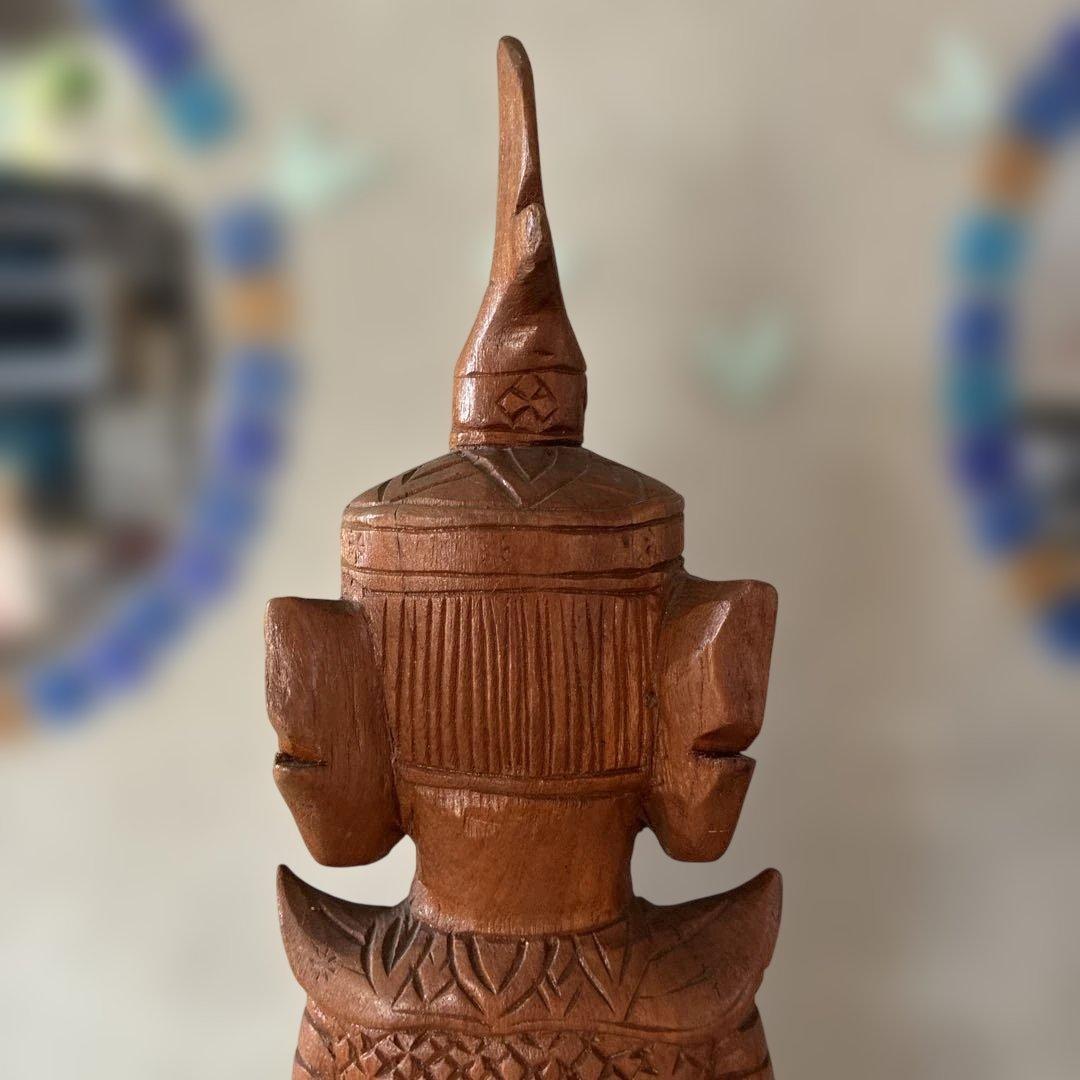 タイ雑貨　木彫り　魔除け　珍しいお品