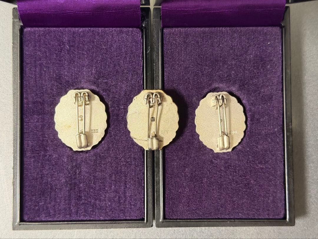 純銀　日本国有鉄道功績章 バッジ 旧国鉄