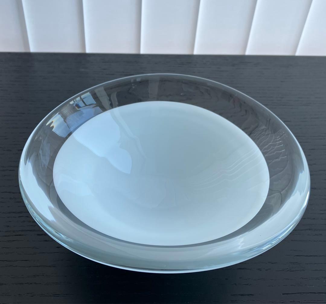 ティファニー　クリスタルオーバルボウル