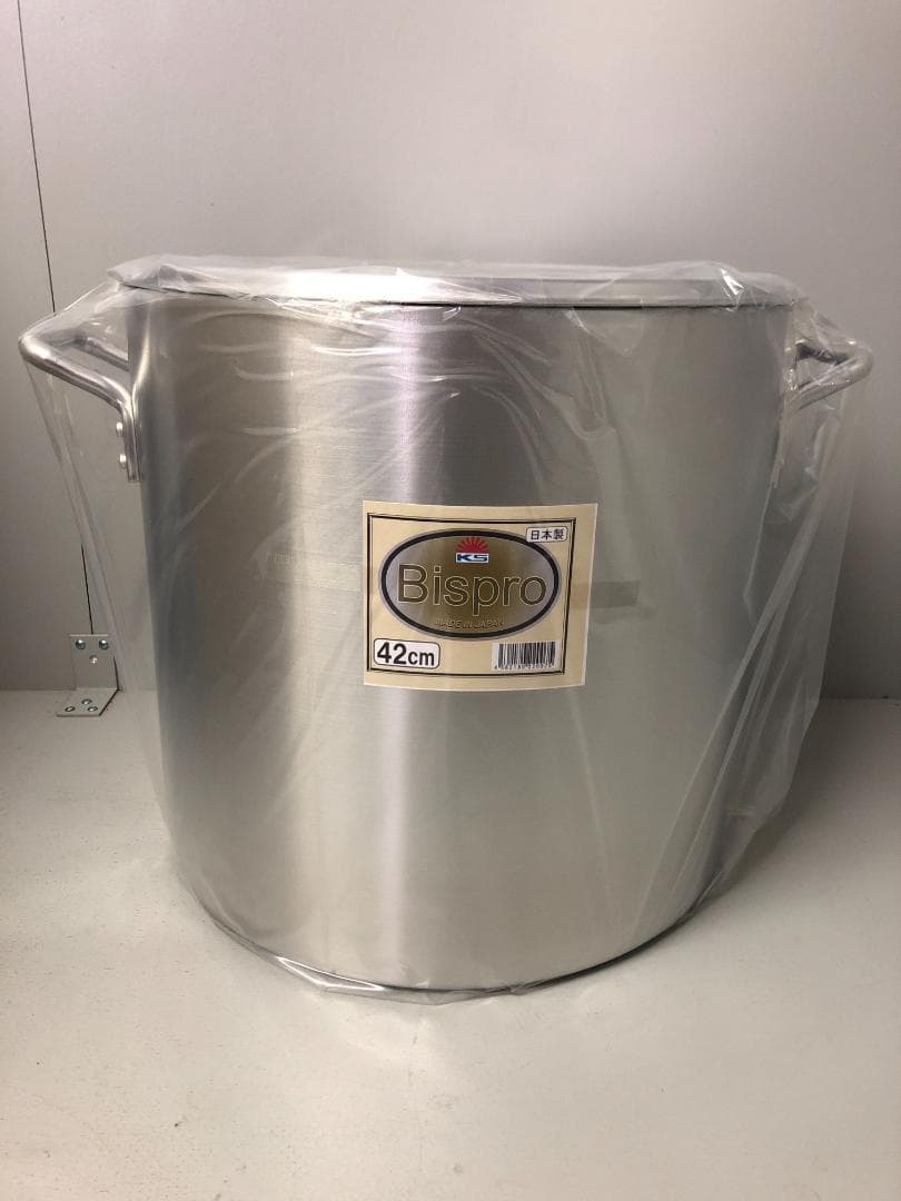 寸胴鍋　42㎝　ビスプロ　約57リットル　日本製　新品　業務用