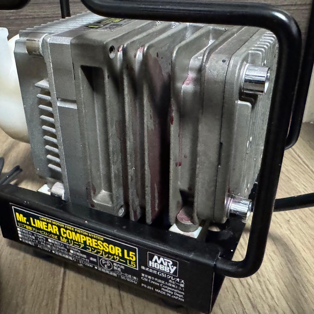 Mr.リニアコンプレッサーL5 + エアレギュレーター Ⅲ 2点セット