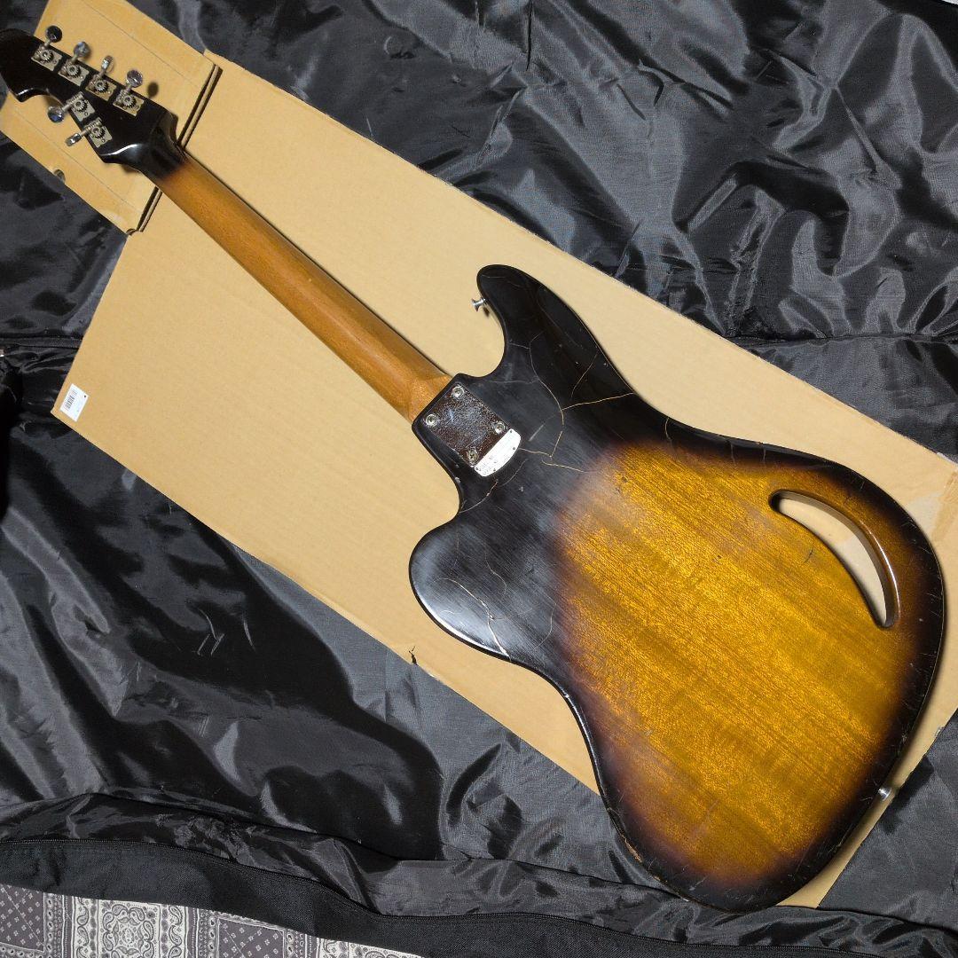 年末年始セール!Teisco ビザールギター!! サンバーストTG64!!おまけ