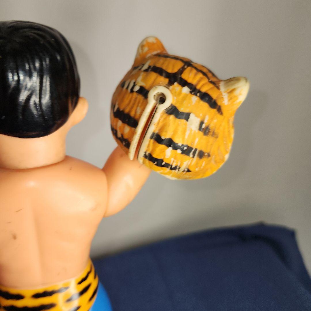 タイガーマスク　面とれ　当時物　ソフビ　３体　セット　早い者勝ち　希少