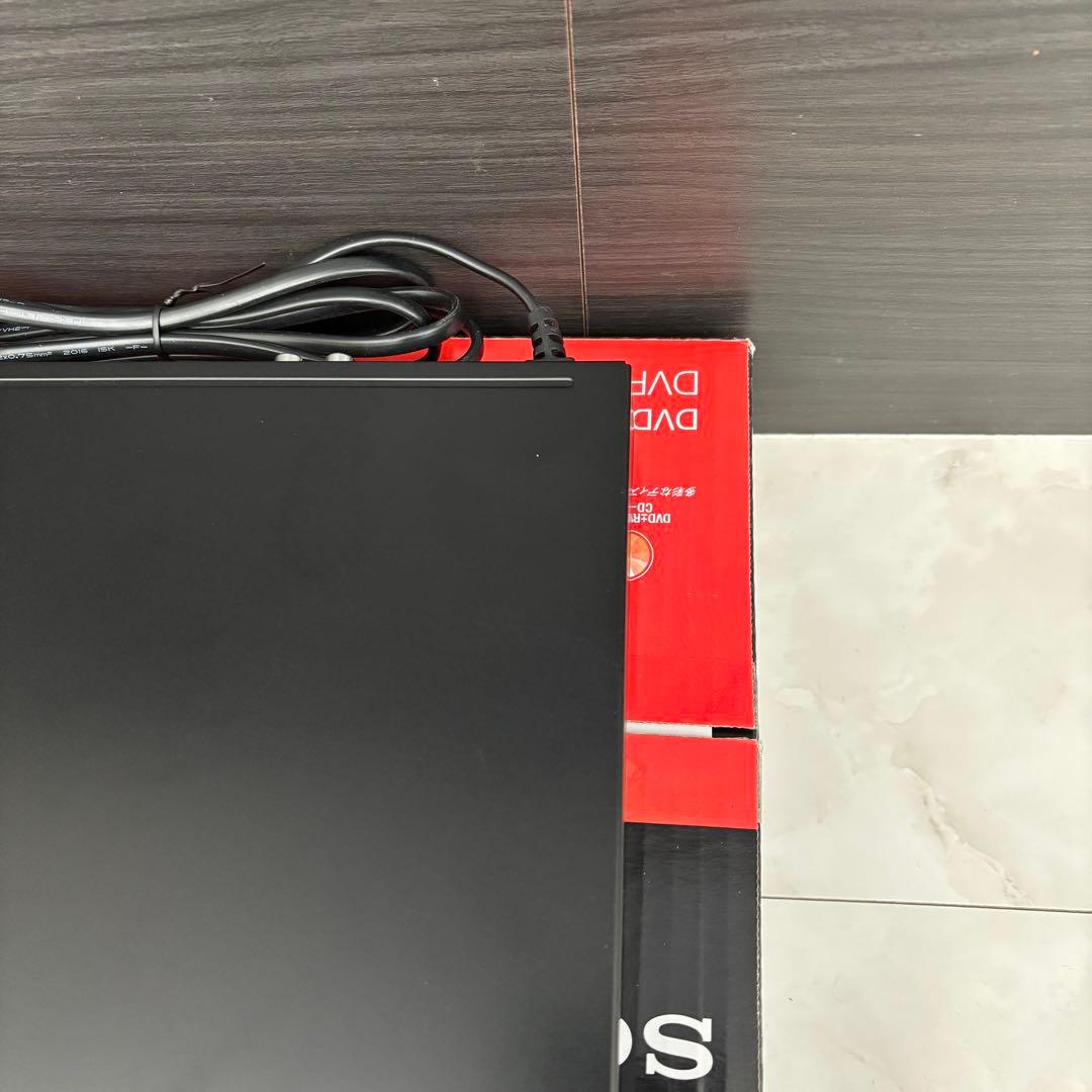 未使用・保証付★ソニー DVDプレーヤー ブラック 再生 DVP-SR20 BC