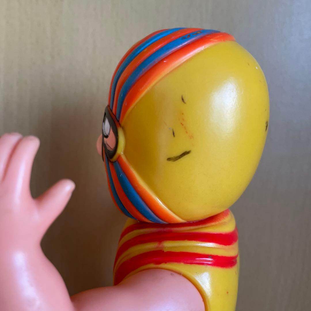 ソフビ　レスラー フィギュア