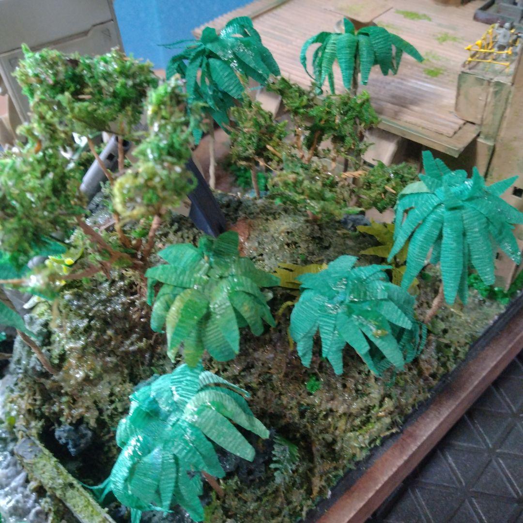 「危険地帯」ガンプラ完成品ジオラマ