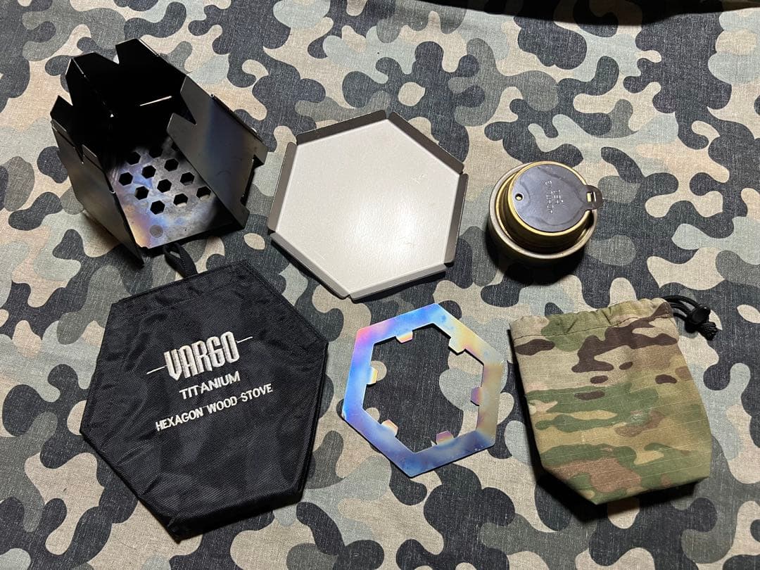 も*！様 VARGO Hexagon Wood Stove チタン　トランギア