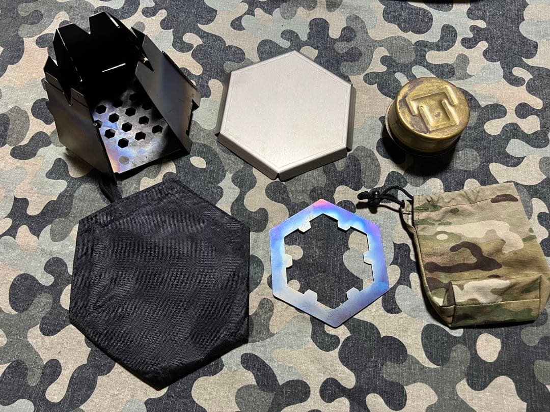 も*！様 VARGO Hexagon Wood Stove チタン　トランギア