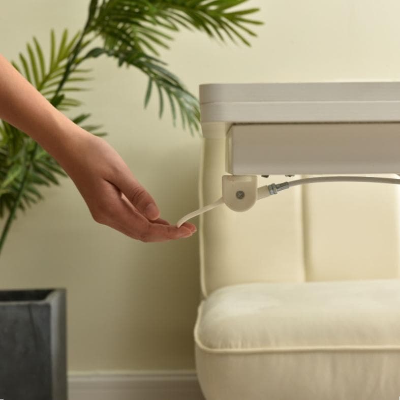 超人気！多用途テーブル 2倍に広がるガス圧昇降テーブル GRAY