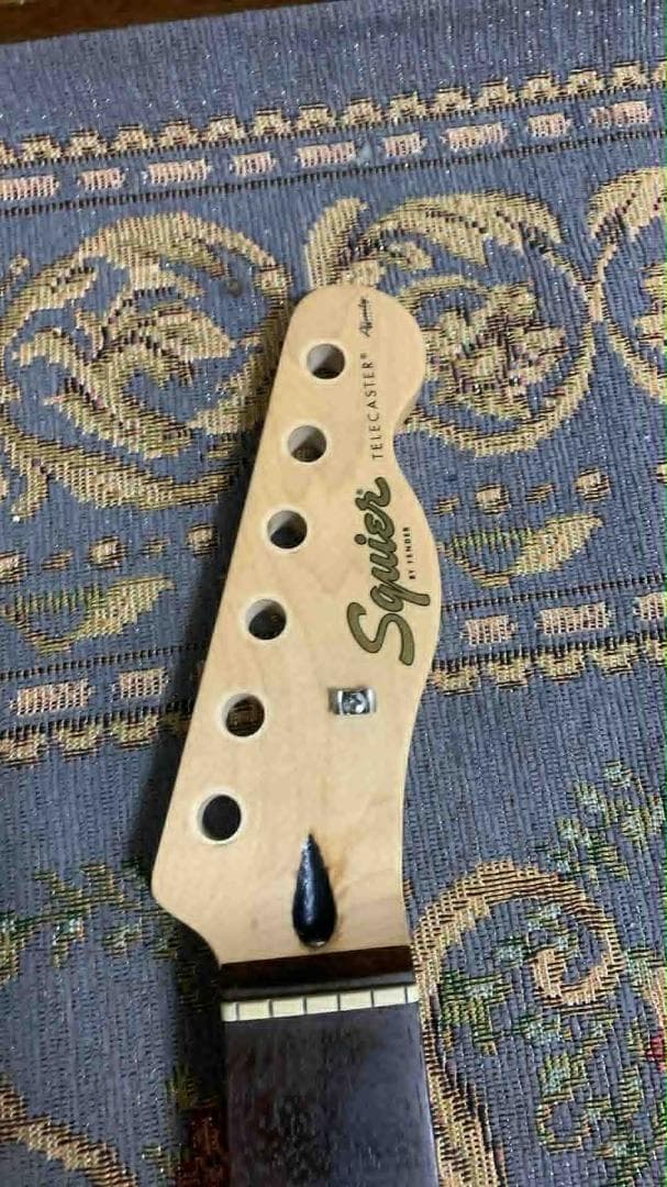 ギター fender squier tele neck gotoh tuner