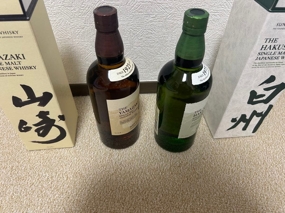 山崎nv白州nv 100周年ラベル