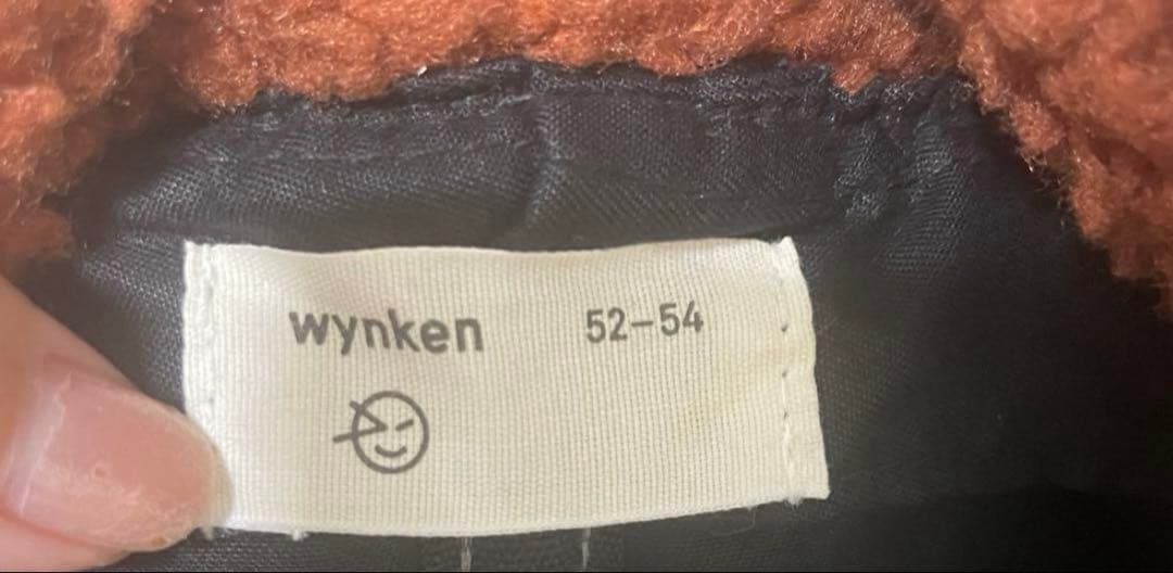 wynken フリース耳当てつきcap パケットハット