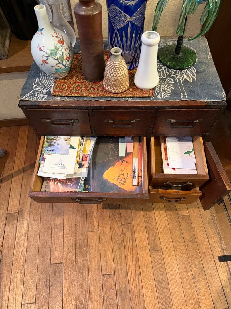 和ダンス　収納家具　アンティーク古材　おおよそのサイズ　天然無垢杢最終赤字大処分