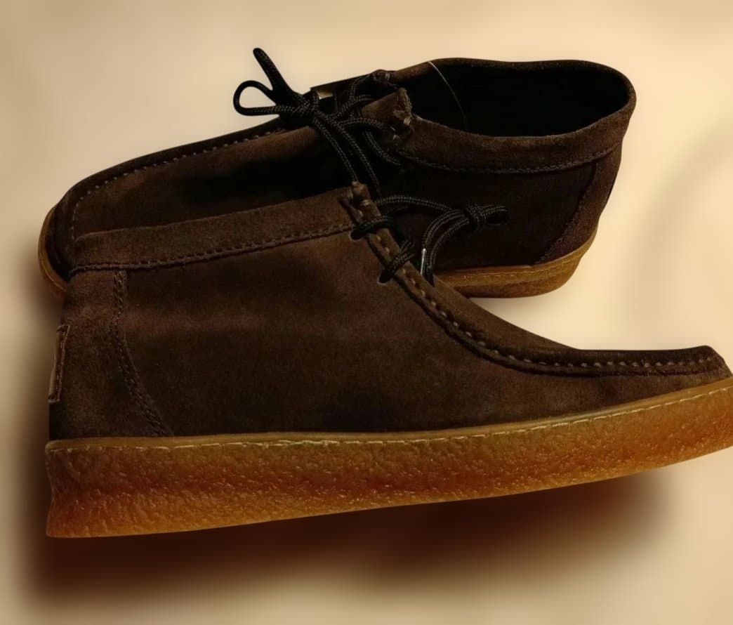 Stefano Rossi スエード ワラビーモカシン24.5cm箱付き