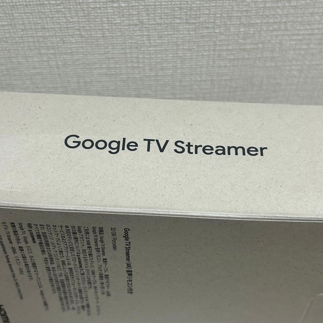 Google グーグル TV Streamer (4K) GA05662-JP