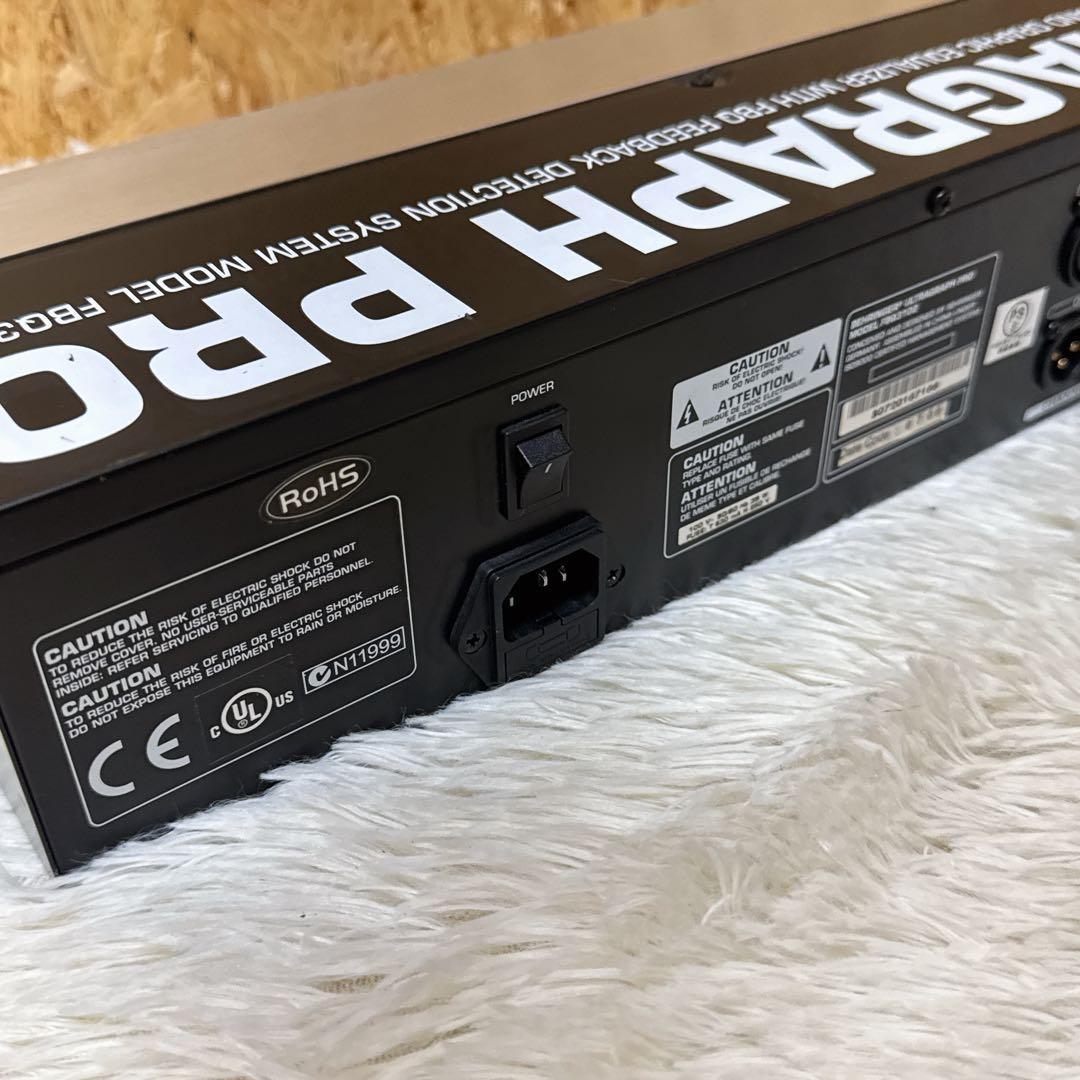 BEHRINGER 31バンド グラフィックイコライザー FBQ3102