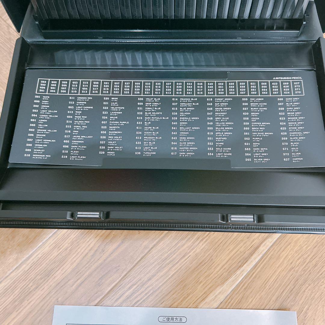 【未使用品】三菱鉛筆 色鉛筆 Uniカラー 100色