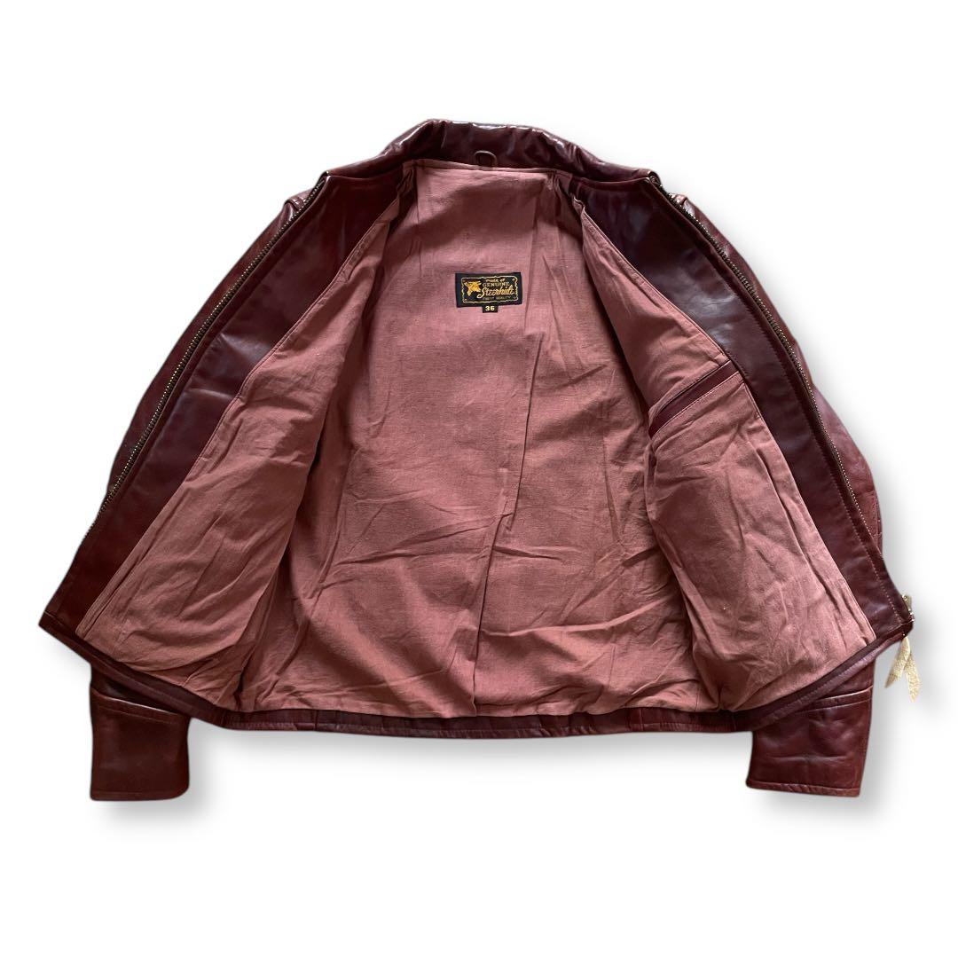 Vintage Leather Jacket ステアハイド 肉厚 TALON