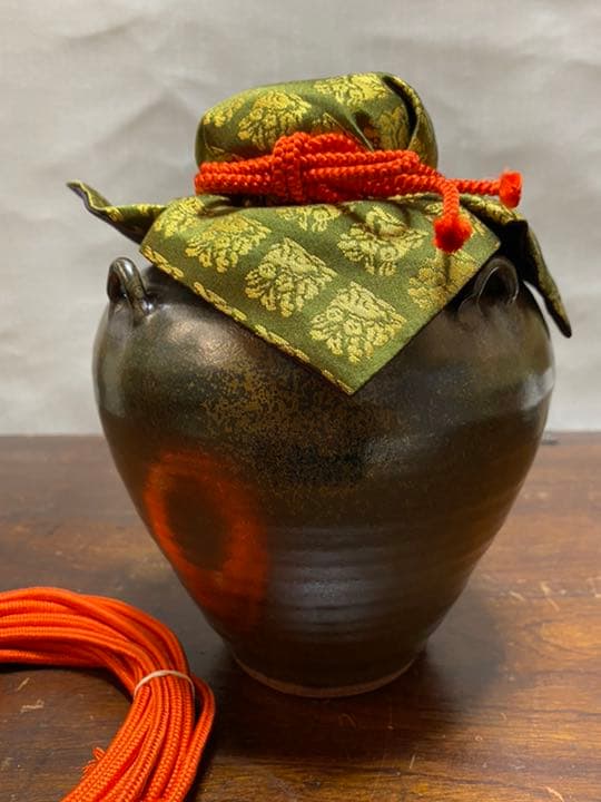 飾茶壷　茶壷　茶道具