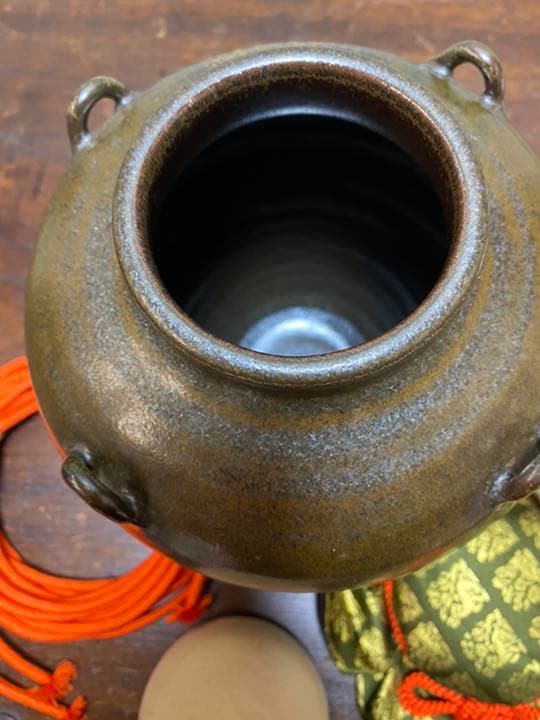 飾茶壷　茶壷　茶道具
