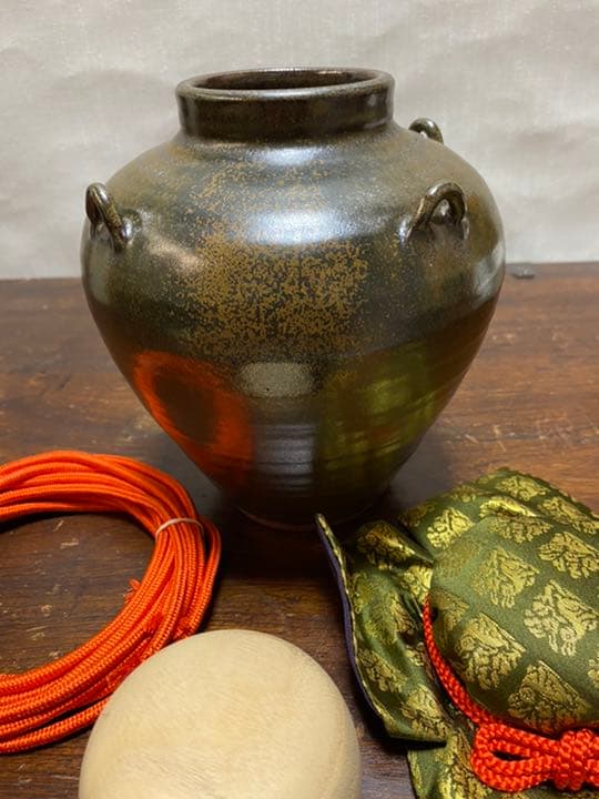 飾茶壷　茶壷　茶道具